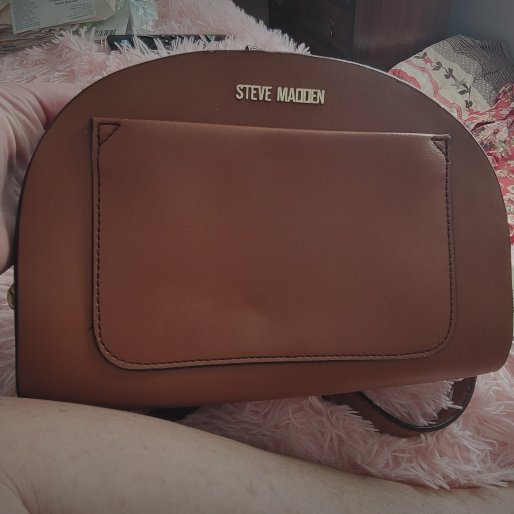 Steve Madden Tan Crossbody Bag